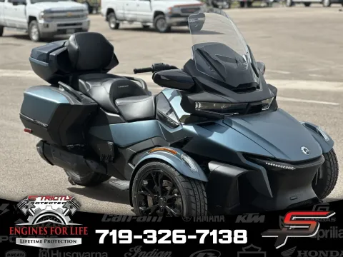 Blue 2025 Can-Am Spyder RT Limited Dark Wheels for sale in Pueblo West, CO