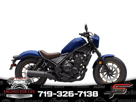 Blue 2025 Honda Rebel 500 ABS SE for sale in Pueblo West, CO