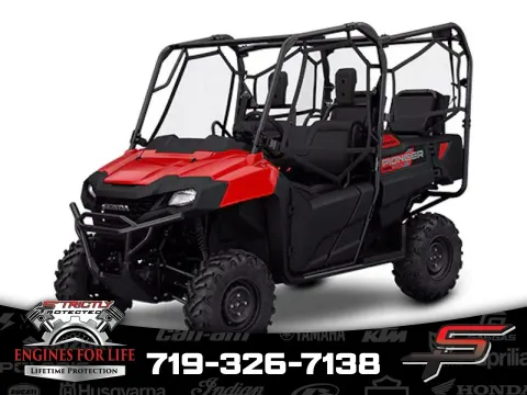 Red 2025 Honda Pioneer 700-4 for sale in Pueblo West, CO