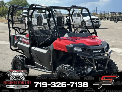 Red 2025 Honda Pioneer 700-4 for sale in Pueblo West, CO