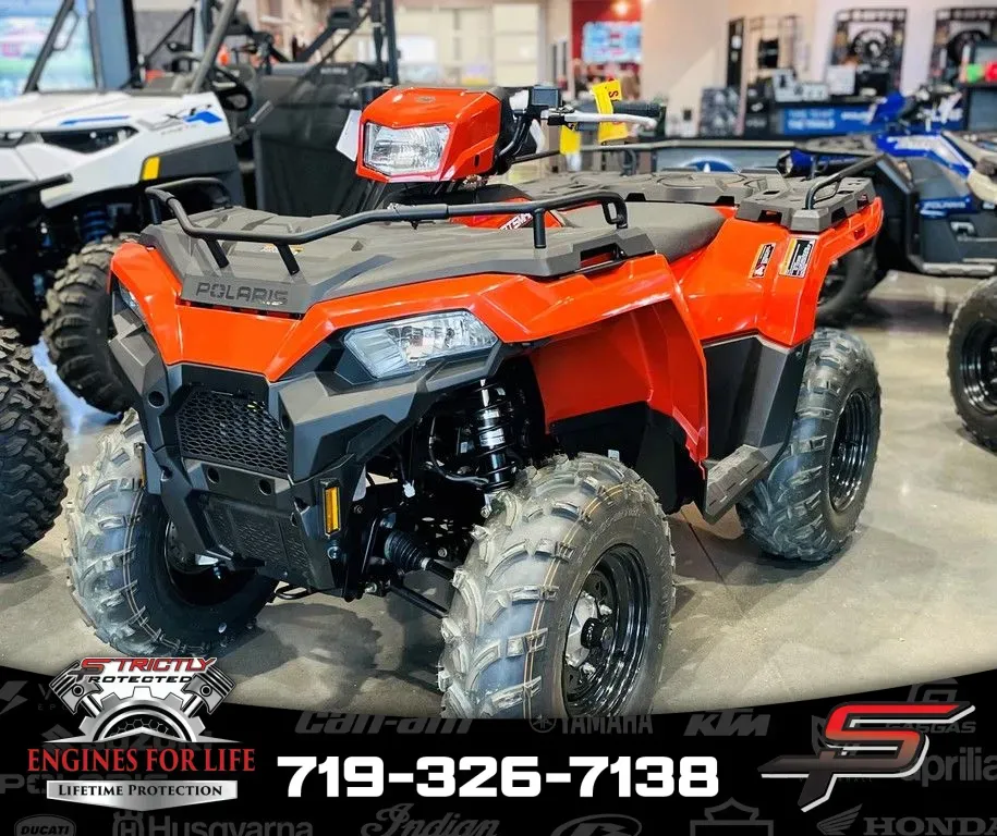 Orange 2024 Polaris Sportsman 450 H.O. EPS for sale in Pueblo West, CO