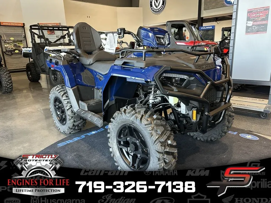 Blue 2025 Polaris Sportsman Touring 570 Premium for sale in Pueblo West, CO