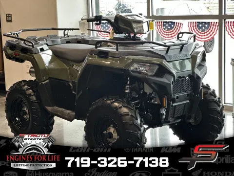 Green 2025 Polaris Sportsman 450 H.O. EPS for sale in Pueblo West, CO