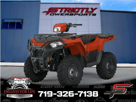 Orange 2025 Polaris Sportsman 450 H.O. Utility for sale in Pueblo West, CO