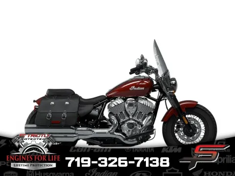 Red 2024 Indian Motorcycle Super Chief Limited ABS Icon Maroon Metallic Pearl for sale in Pueblo West, CO