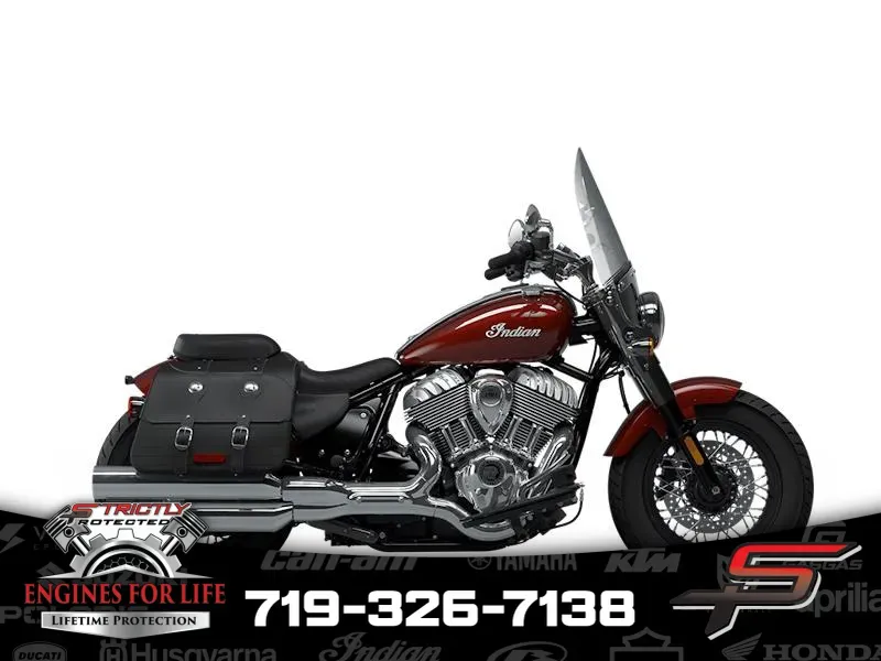 2024 Indian Motorcycle Super Chief Limited ABS Icon Maroon Metallic Pearl for sale in Pueblo West, CO