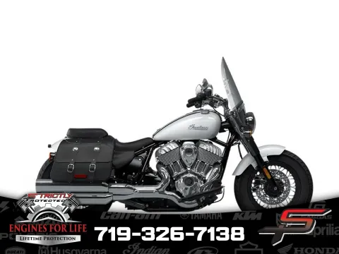 White 2024 Indian Motorcycle Super Chief Limited ABS Ghost White Metallic for sale in Pueblo West, CO