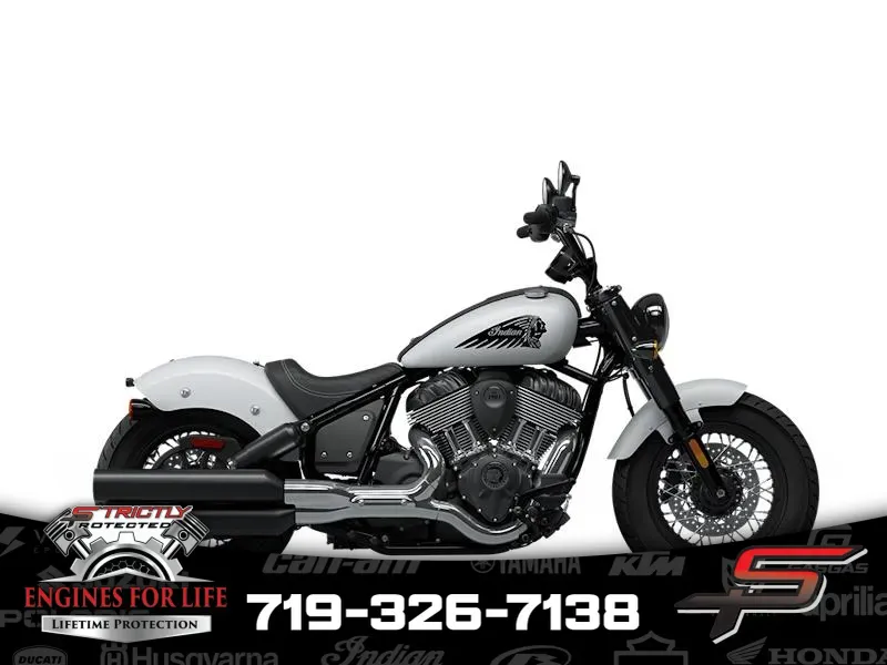 2024 Indian Motorcycle Chief Bobber ABS Ghost White Metallic Smoke for sale in Pueblo West, CO