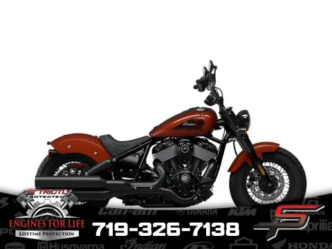 Unknown 2024 Indian Motorcycle Chief Bobber Dark Horse® Icon Copper Metallic Pearl for sale in Pueblo West, CO