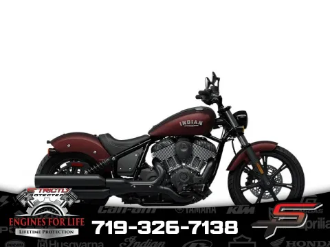 Red 2024 Indian Motorcycle Chief ABS Maroon Metallic Smoke for sale in Pueblo West, CO