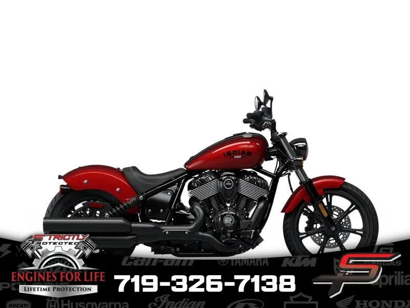 2024 Indian Motorcycle Chief Dark Horse® Sunset Red Metallic for sale in Pueblo West, CO