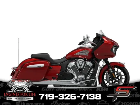 Red 2024 Indian Motorcycle Challenger® Limited Sunset Red Metallic for sale in Pueblo West, CO