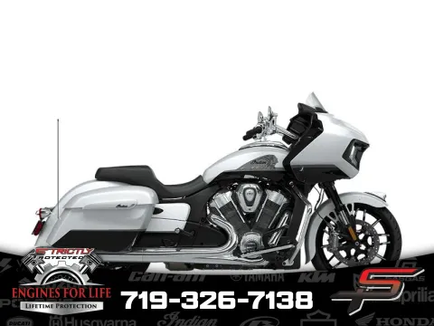 White 2024 Indian Motorcycle Challenger® Limited Ghost White Metallic for sale in Pueblo West, CO