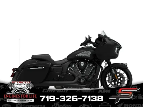 Black 2024 Indian Motorcycle Challenger® Dark Horse® Black Smoke for sale in Pueblo West, CO