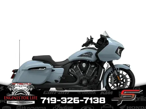 Gray 2024 Indian Motorcycle Challenger® Dark Horse® Icon Storm Gray for sale in Pueblo West, CO