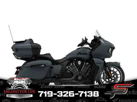 Gray 2024 Indian Motorcycle Pursuit® Dark Horse® Stealth Gray for sale in Pueblo West, CO