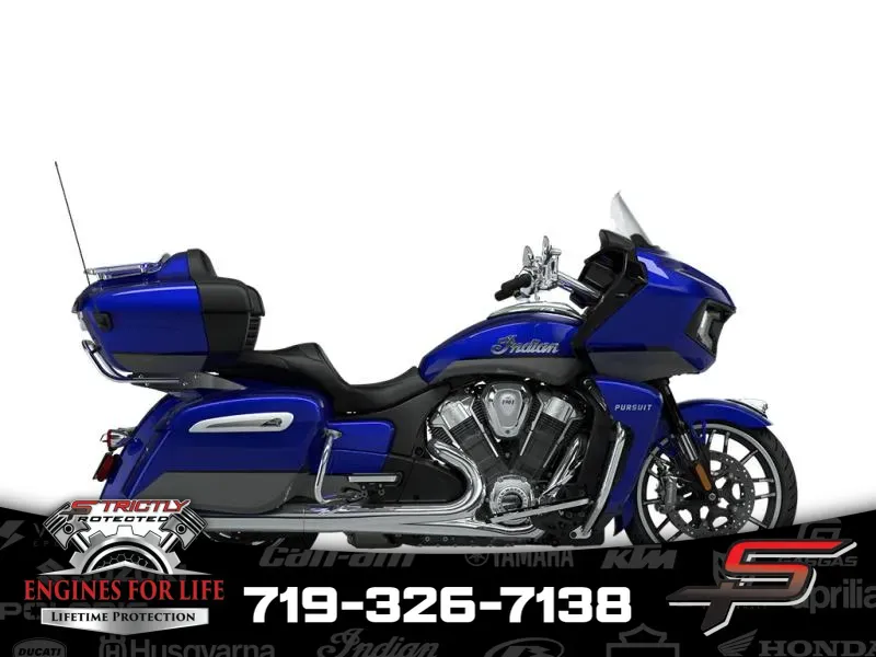 2024 Indian Motorcycle Pursuit® Limited Spirit Blue Metallic for sale in Pueblo West, CO