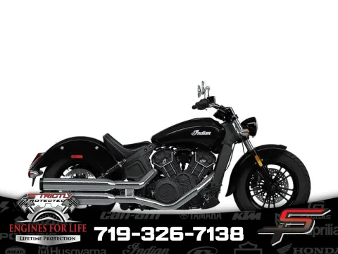 Black 2024 Indian Motorcycle Scout® Sixty ABS Black Metallic for sale in Pueblo West, CO