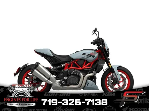 Gray 2024 Indian Motorcycle FTR Sport Storm Gray/Red for sale in Pueblo West, CO