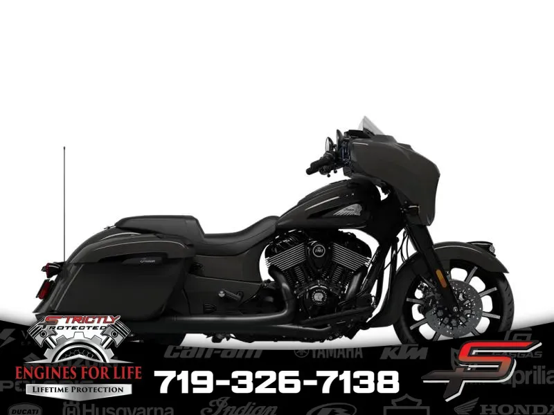 2024 Indian Motorcycle Chieftain® Dark Horse® w/Powerband Audio Pkg Granite Gray for sale in Pueblo West, CO