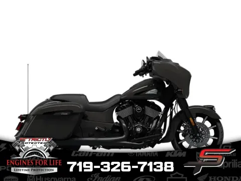 Gray 2024 Indian Motorcycle Chieftain® Dark Horse® Granite Gray for sale in Pueblo West, CO
