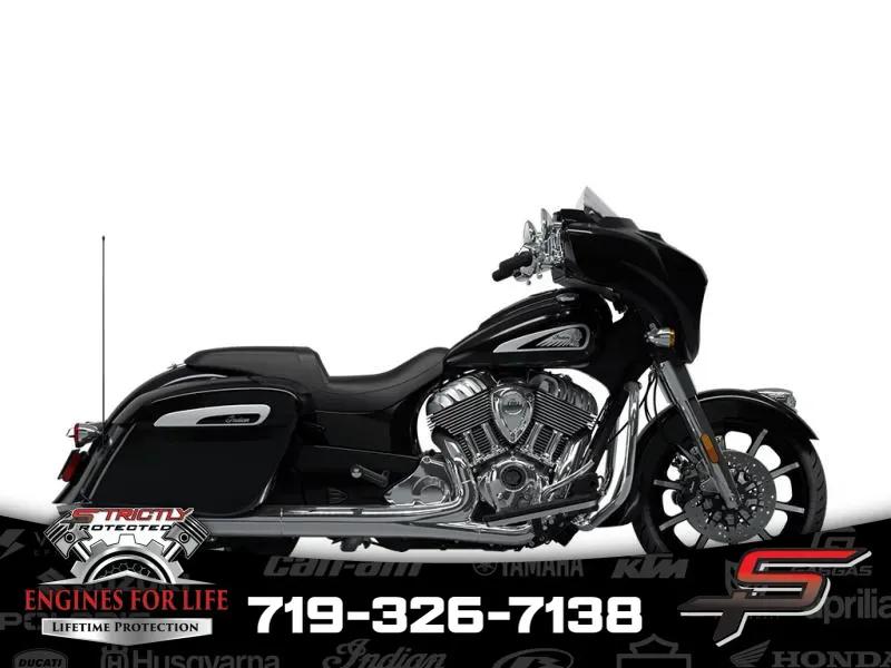 2024 Indian Motorcycle Chieftain® Limited with Powerband Audio Package Black Metallic for sale in Pueblo West, CO