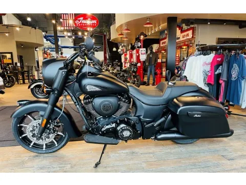 Another view of 2024 Indian Motorcycle Springfield® Dark Horse® Black Smoke for sale in Pueblo West, CO at Strictly Powersports
