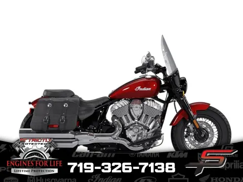 Red 2025 Indian Motorcycle Super Chief® Limited Sunset Red Metallic for sale in Pueblo West, CO