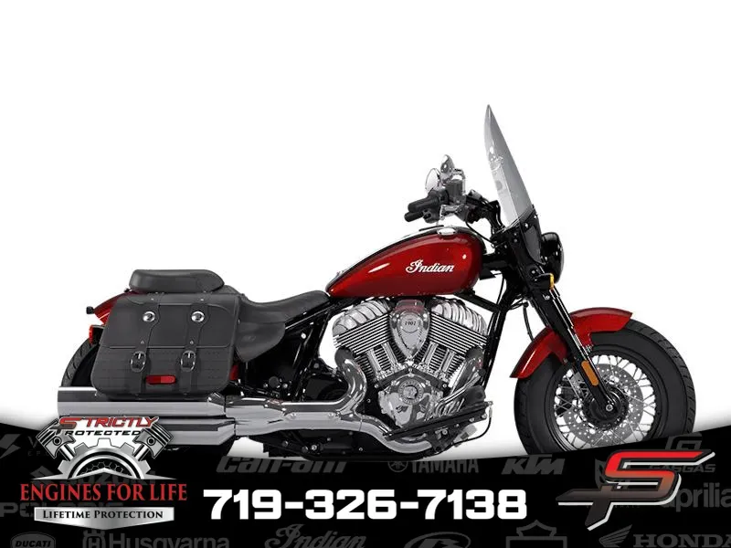 2025 Indian Motorcycle Super Chief® Limited Sunset Red Metallic for sale in Pueblo West, CO