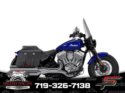 Blue 2025 Indian Motorcycle Super Chief® Limited Spirit Blue Metallic for sale in Pueblo West, CO