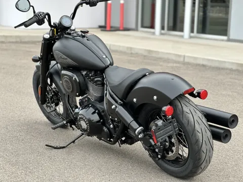 More photos of 2025 Indian Motorcycle Chief® Bobber Dark Horse® Black Smoke at Strictly Powersports, CO