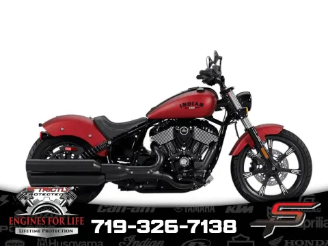 Red 2025 Indian Motorcycle Chief® Dark Horse® Sunset Red Smoke for sale in Pueblo West, CO