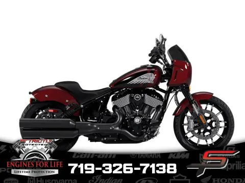 Red 2025 Indian Motorcycle Sport Chief Maroon Metallic for sale in Pueblo West, CO