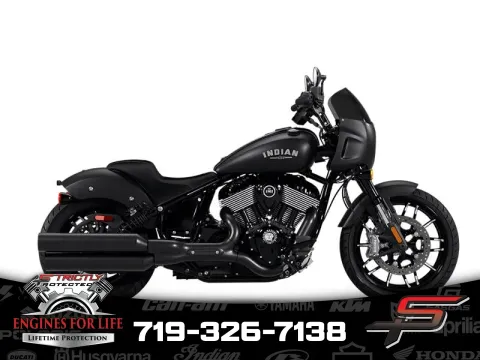 Black 2025 Indian Motorcycle Sport Chief Black Smoke for sale in Pueblo West, CO