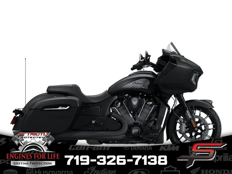 2025 Indian Motorcycle Challenger® Dark Horse® w/PowerBand Audio Black Smoke for sale in Pueblo West, CO