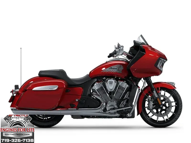 2025 Indian Motorcycle Challenger® Limited 112 Sunset Red Metallic