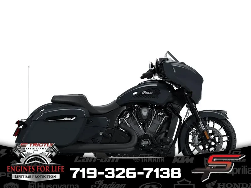 2025 Indian Motorcycle Chieftain® PowerPlus Dark Horse® Blue Dusk for sale in Pueblo West, CO