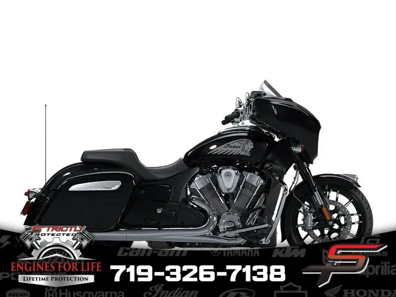 2025 Indian Motorcycle Chieftain® PowerPlus Limited w/PowerBand Audio Black Metallic for sale in Pueblo West, CO