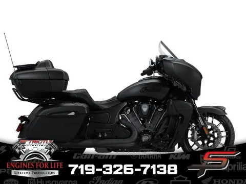 Black 2025 Indian Motorcycle Roadmaster® PowerPlus Dark Horse® w/PowerBand Black Smoke for sale in Pueblo West, CO
