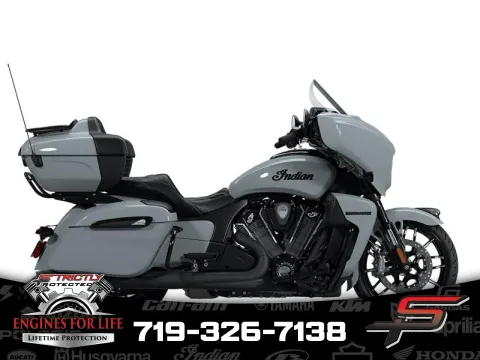 Gray 2025 Indian Motorcycle Roadmaster® PowerPlus Dark Horse® w/PowerBand Storm Gray for sale in Pueblo West, CO