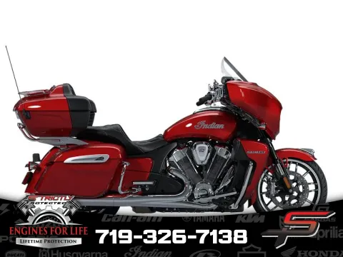 Red 2025 Indian Motorcycle Roadmaster® PowerPlus Limited 112 Sunset Red Metallic for sale in Pueblo West, CO