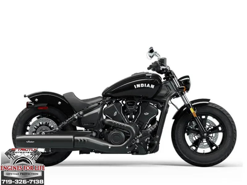 2025 Indian Motorcycle Scout® Sixty Bobber Limited Black Metallic