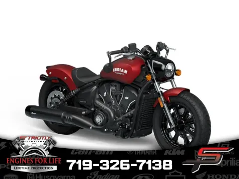 Red 2025 Indian Motorcycle Scout® Bobber Limited Sunset Red Smoke for sale in Pueblo West, CO
