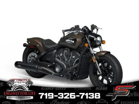 Brown 2025 Indian Motorcycle Scout® Bobber Limited +Tech Nara Bronze Metallic for sale in Pueblo West, CO