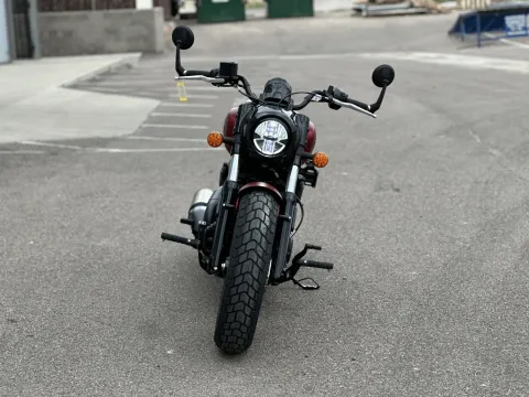 Photos of 2025 Indian Motorcycle Scout® Bobber Limited +Tech Sunset Red Smoke for sale in Pueblo West, CO at Strictly Powersports