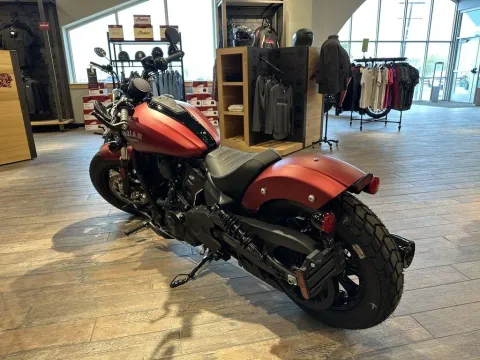 More photos of 2025 Indian Motorcycle Scout® Bobber Limited +Tech Sunset Red Smoke at Strictly Powersports, CO