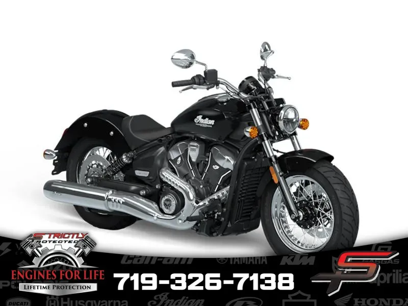 2025 Indian Motorcycle Scout® Classic Limited +Tech Black Metallic for sale in Pueblo West, CO