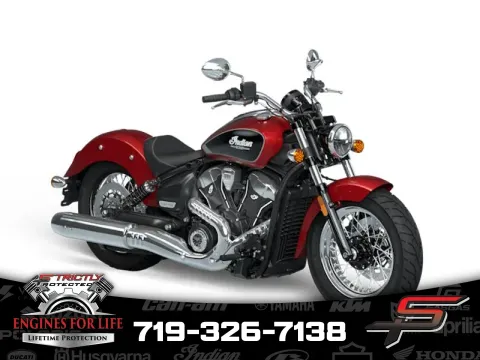 Red 2025 Indian Motorcycle Scout® Classic Limited +Tech Sunset Red Metallic for sale in Pueblo West, CO