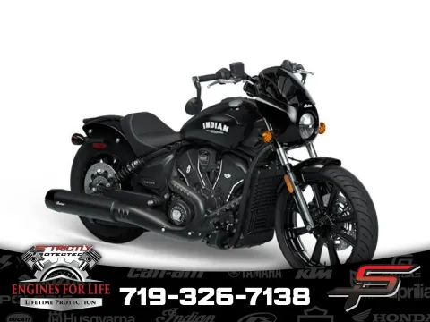 Black 2025 Indian Motorcycle Sport Scout® Limited Black Metallic for sale in Pueblo West, CO