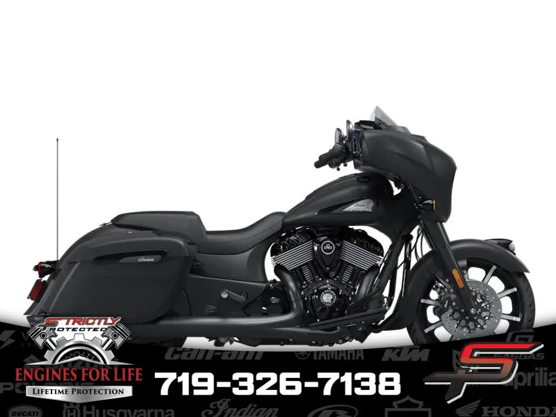 2025 Indian Motorcycle Chieftain® Dark Horse® w/PowerBand Audio Black Smoke for sale in Pueblo West, CO